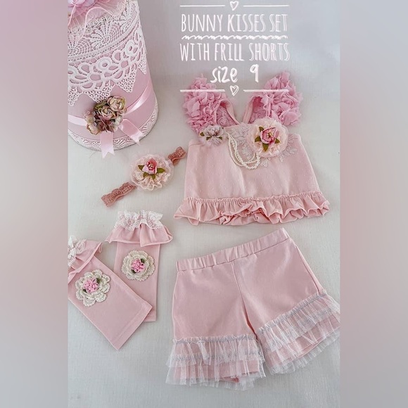 Dollcake Other - Dollcake Bunny Kisses Set NWT size 9